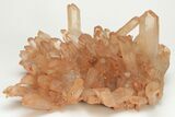 Tangerine Quartz Crystal Cluster - Madagascar #205635-3